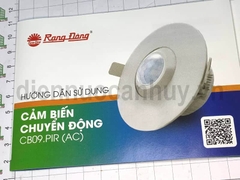 Cảm biến chuyển động âm trần lỗ mở 100mm Rạng Đông CB09.PIR (AC)