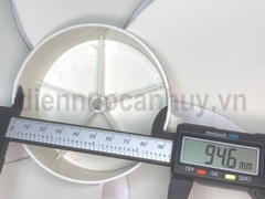 Cánh quạt hộp 300 mm loại 5 cánh trắng chính hãng