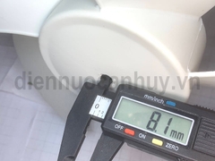 Cánh quạt hộp 300 mm loại 5 cánh trắng chính hãng