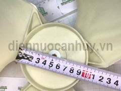 Cánh quạt cục nóng điều hòa ngược chiều 400x119 lỗ 6mm