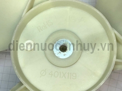 Cánh quạt cục nóng điều hòa ngược chiều 400x119 lỗ 6mm