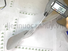Cánh quạt nhôm 30cm lỗ trục 6mm