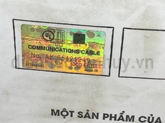 Cáp mạng Cat6 UUTP Trần Phú COSO (Made in Korea). Cuộn 305m chuẩn UL lõi đồng 23AWG