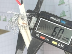 Cáp đồng trục liền dây nguồn camera Sino trắng