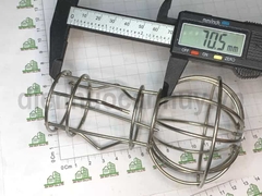 Cầu chắn rác inox cho ống 60