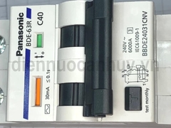 Cầu dao chống dật RCBO Panasonic 2P40A 30mA 6kA