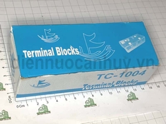 Cầu đấu TC-1004 100a-4P dạng khối 140x55x40mm