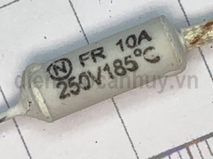 Cầu chì nồi cơm điện 10A 185 độ bọc sứ