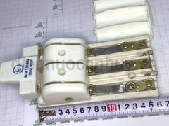 Cầu dao 60A 3P đế sứ Ominsu trắng
