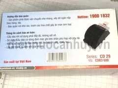 Cầu dao đế sứ đảo chiều Vinakip 3P 60A