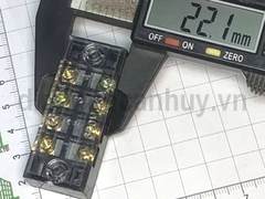 Cầu đấu điện 15A 4 cực TB-1504 đen