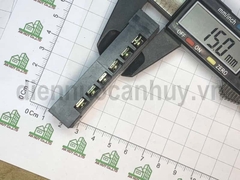 Cầu đấu điện 15A 6P cực TB-1506 đen
