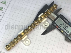 Cầu tiếp địa mát trung tính chân sứ 13 mắt