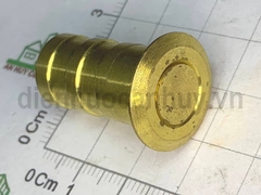 Chặn cát âm sàn cửa đi 2 cánh đồng thau phi 10