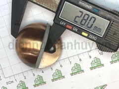 Chặn cửa bán nguyệt mầu nâu đồng phi 45