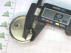 Chặn cửa bán nguyệt mầu trắng phi 45