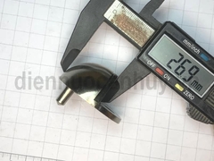 Chặn cửa bán nguyệt mầu trắng phi 45