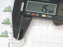 Chân đinh nhựa trắng đóng bàn ghế loại nhỏ 18 mm