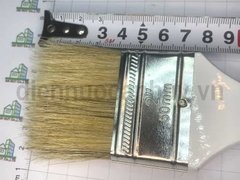 Chổi sơn lông heo thanh binh cán trắng rộng 2 inch (50mm)
