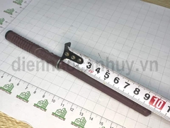 chốt âm kệ gỗ treo tường bọc nhựa 10x100