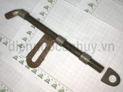 Chốt cửa đứng sắt hàn dài 28 cm loại to