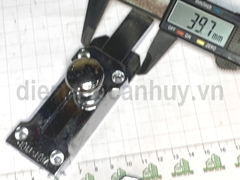 Chốt cửa gỗ núm tròn Việt tiệp 10400 đế 40x100 mm