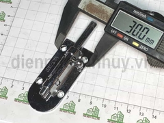 Chốt cửa gỗ Việt Tiệp 10300 đế ô van 30x68 mm