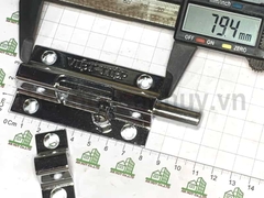 Chốt cửa gỗ Việt Tiệp 10430 đế 43x80 mm