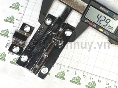 Chốt cửa gỗ Việt Tiệp 10430 đế 43x80 mm
