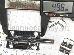 Chốt cửa gỗ Việt Tiệp nhỏ 10280 đế 28x50 mm