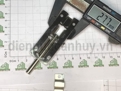 Chốt cửa inox mỏng 2 inch đế 25x75 mm