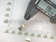 Chốt cửa inox mỏng 2 inch đế 25x75 mm