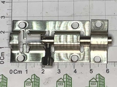 Chốt cửa inox rẻ 1 inch đế dài 25x50 mm