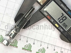 Chốt cửa inox rẻ 1 inch đế dài 25x50 mm