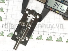 Chốt cửa inox rẻ 3 inch đế 35x75 mm