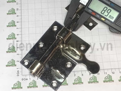 Chốt cửa Vuông sắt mạ kẽm loại bé