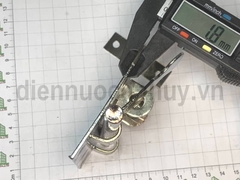 Chốt cửa Vuông sắt mạ kẽm loại bé