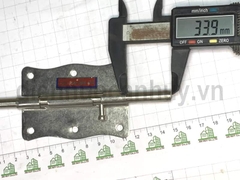 Chốt đứng cửa inox 201 dài 20 cm
