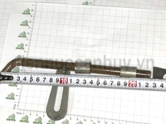 Chốt đứng cửa sắt hàn phi 12 dài 22cm