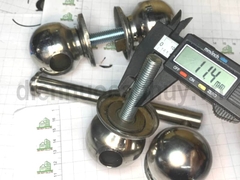 Chốt khóa tròn quả đấm bé 15cm