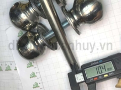 Chốt khóa tròn quả đấm bé 15cm