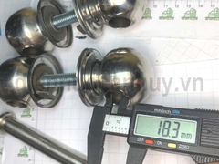 Chốt khóa tròn quả đấm bé 15cm