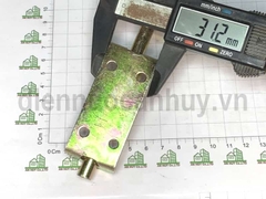 Chốt ngang cửa sắt mầu vàng đế 30x70