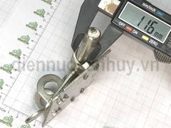 Chốt ngang inox 201 đế vuông loại to 70x105 mm