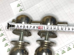 Chốt ngang quả đấm tròn inox lắp cho cổng inox
