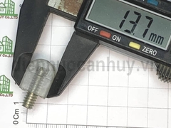 Chốt thẳng đỡ kệ kính có hít chân không - ren M6