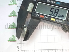 Chốt thẳng đỡ kệ kính có hít chân không - ren M6