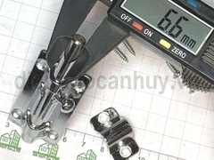 Chốt cửa gỗ Việt Tiệp nhỏ 10280 đế 28x50 mm