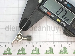 Chốt cửa inox rẻ 1 inch đế ngắn 25x35 mm