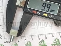 Chốt đỡ kệ kính nhựa trắng đục